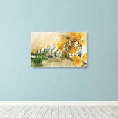 Hogerschilderij Canvas Afdruk (Insitu (Houten vloer))