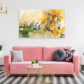 Hogerschilderij Canvas Afdruk (Insitu (Woonkamer))