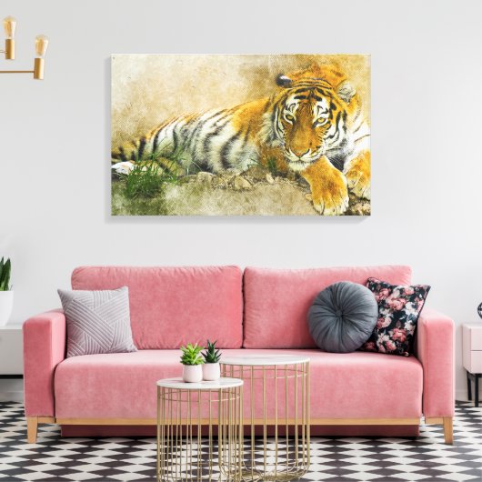 Hogerschilderij Canvas Afdruk (Insitu (Woonkamer))