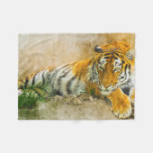 Hogerschilderij Fleece Deken (Voorkant (Horizontaal))