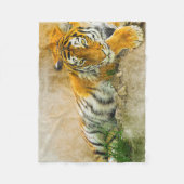 Hogerschilderij Fleece Deken (Voorkant)