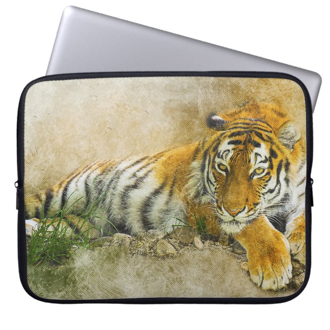 Hogerschilderij Laptop Sleeve (Voorkant)