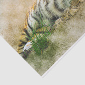 Hogerschilderij Tissuepapier (Detail)