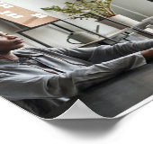 Hogeschool en Carrière (Matte) Poster (Hoek)