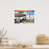 Hogeschool en Carrière (Matte) Poster (Keuken)