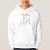 Hogeschool, hooglerend moment (TM) Hoodie (Voorkant)