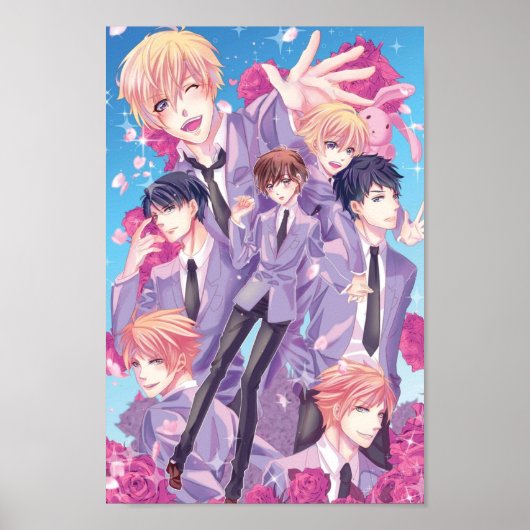 Hogeschool in Ouran Poster (Voorkant)