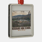 Hogeschool in Roseburg Metalen Ornament (Rechts)