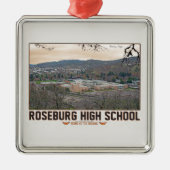 Hogeschool in Roseburg Metalen Ornament (Voorkant)