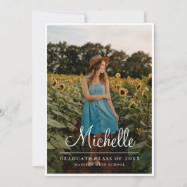 Hogeschool Middelbare School Afstuderen Klasse van Aankondiging