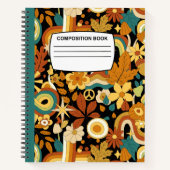 Hogeschool oordeelde de samenstelling van paddenst notitieboek (Voorkant)