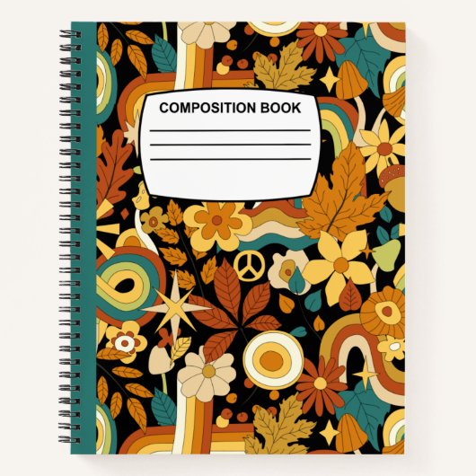 Hogeschool oordeelde de samenstelling van paddenst notitieboek (Voorkant)