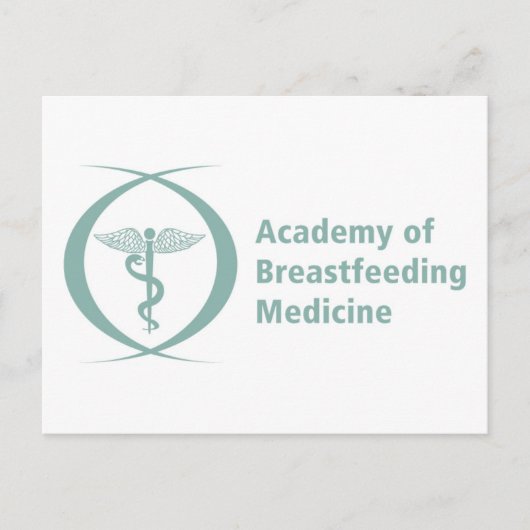 Hogeschool voor borstvoeding briefkaart (Voorkant)