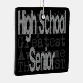 Hogeschool voor hoger onderwijs keramisch ornament (Rechts)