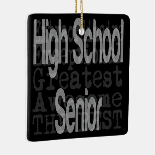 Hogeschool voor hoger onderwijs keramisch ornament (Rechts)