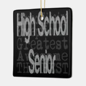 Hogeschool voor hoger onderwijs keramisch ornament (Links)