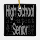 Hogeschool voor hoger onderwijs keramisch ornament (Voorkant)