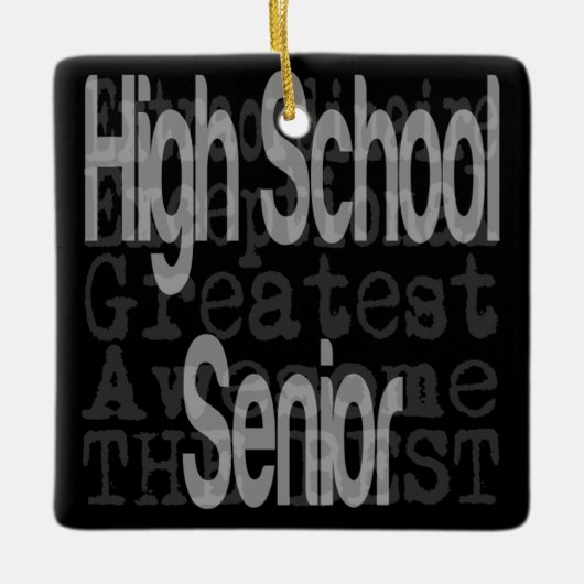 Hogeschool voor hoger onderwijs keramisch ornament (Voorkant)