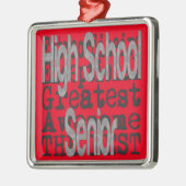 Hogeschool voor hoger onderwijs metalen ornament (Links)