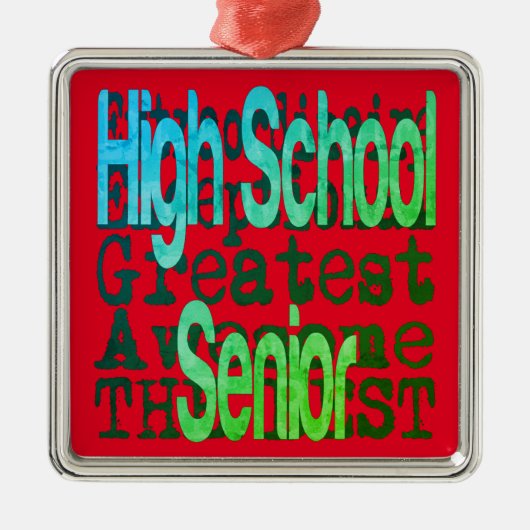 Hogeschool voor hoger onderwijs metalen ornament (Voorkant)