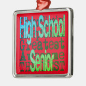 Hogeschool voor hoger onderwijs metalen ornament (Links)