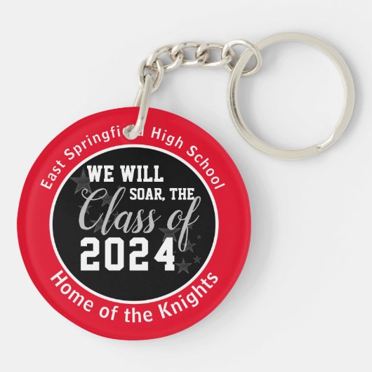 Hogeschooldiploma 2024 sleutelhanger (Achterkant)