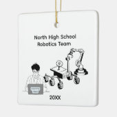Hogeschoolrobotica-team Keramisch Ornament (Links)