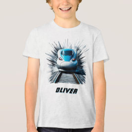 hogesnelheids-kogeltrein Tri-Blend shirt