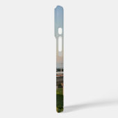 Hogesnelheidstrein bij zonsondergang: modern spoor Case-Mate iPhone case (Achterkant / Links)