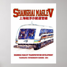 Hogesnelheidstrein Shanghai Maglev SMT Transrapid