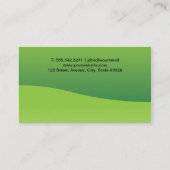 Hogesnelheidstrein Visitekaartje (Achterkant)