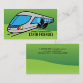 Hogesnelheidstrein Visitekaartje (Voorkant / Achterkant)