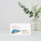 Hogesnelheidstrein Visitekaartje (Staand voorkant)