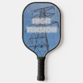 Hogespanningstoren Pickleball Paddle (Achterkant)