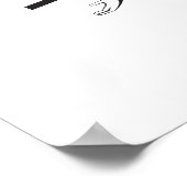 Hogespringen op spoor en veld Athlete Poster (Hoek)