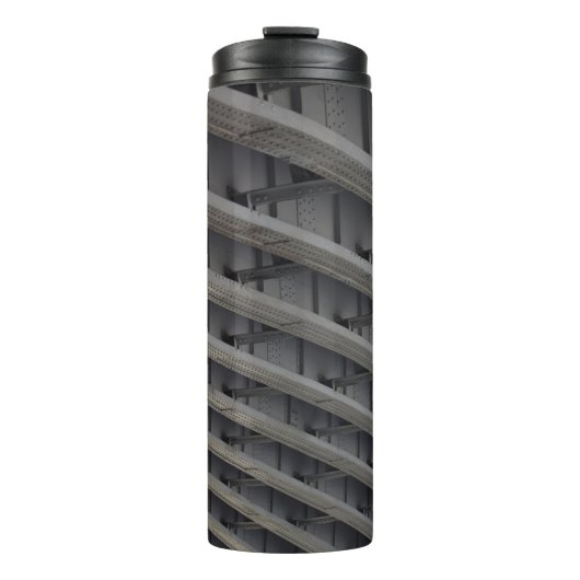 Hogestijgend gebouw thermosbeker (Voorkant)