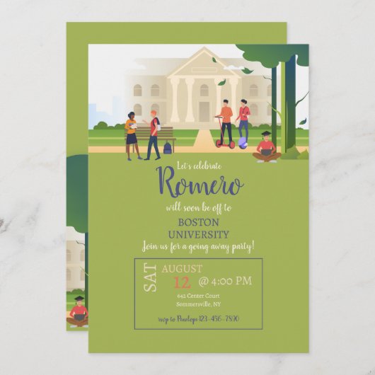 Hogeverbinding instellen kaart (Voorkant / Achterkant)