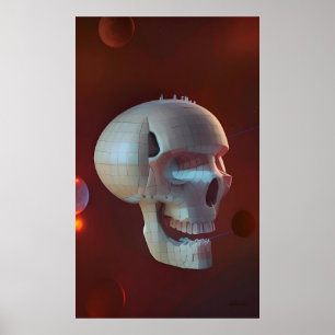 Hogewoongewonen op Schedelasteroïde 42-C Poster
