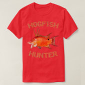 Hogfish Hunter  Florida Fishing  Hogfish  T-shirt (Design voorkant)