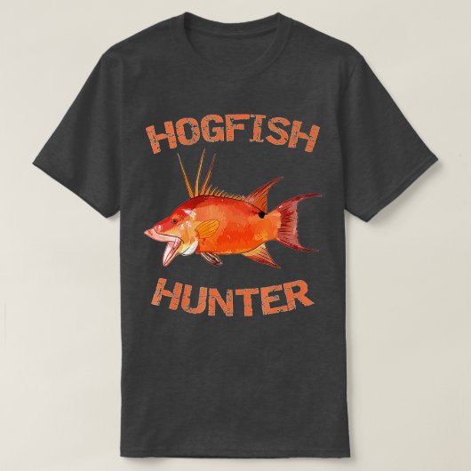 Hogfish Hunter Florida Vist Hogfish T-shirt (Design voorkant)