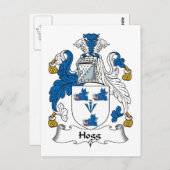 Hogg Family Crest Briefkaart (Voorkant / Achterkant)