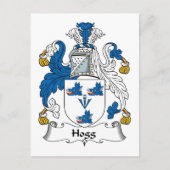 Hogg Family Crest Briefkaart (Voorkant)