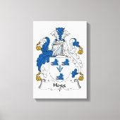 Hogg Family Crest Canvas Afdruk (Voorkant)