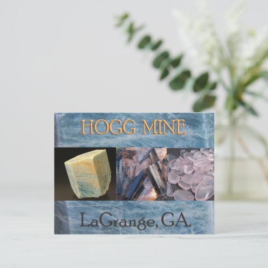 Hogg Mine Briefkaart (Staand voorkant)