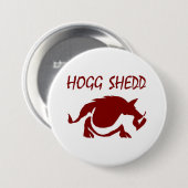 HoggSheddLogo-1C (JPEG) Ronde Button 7,6 Cm (Voorkant /achterkant)