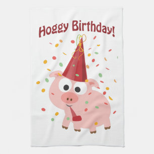 Hoggy Birthday! Theedoek