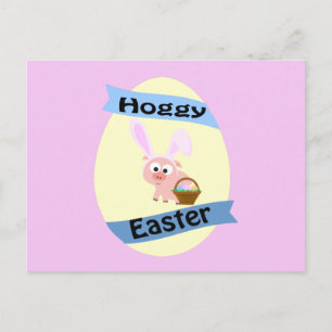 Hoggy Easter! Feestdagenkaart