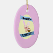 Hoggy Easter! Keramisch Ornament (Rechts)