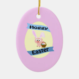 Hoggy Easter! Keramisch Ornament