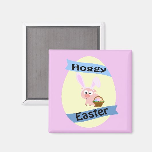 Hoggy Easter! Magneet (Voorkant / Achterkant)